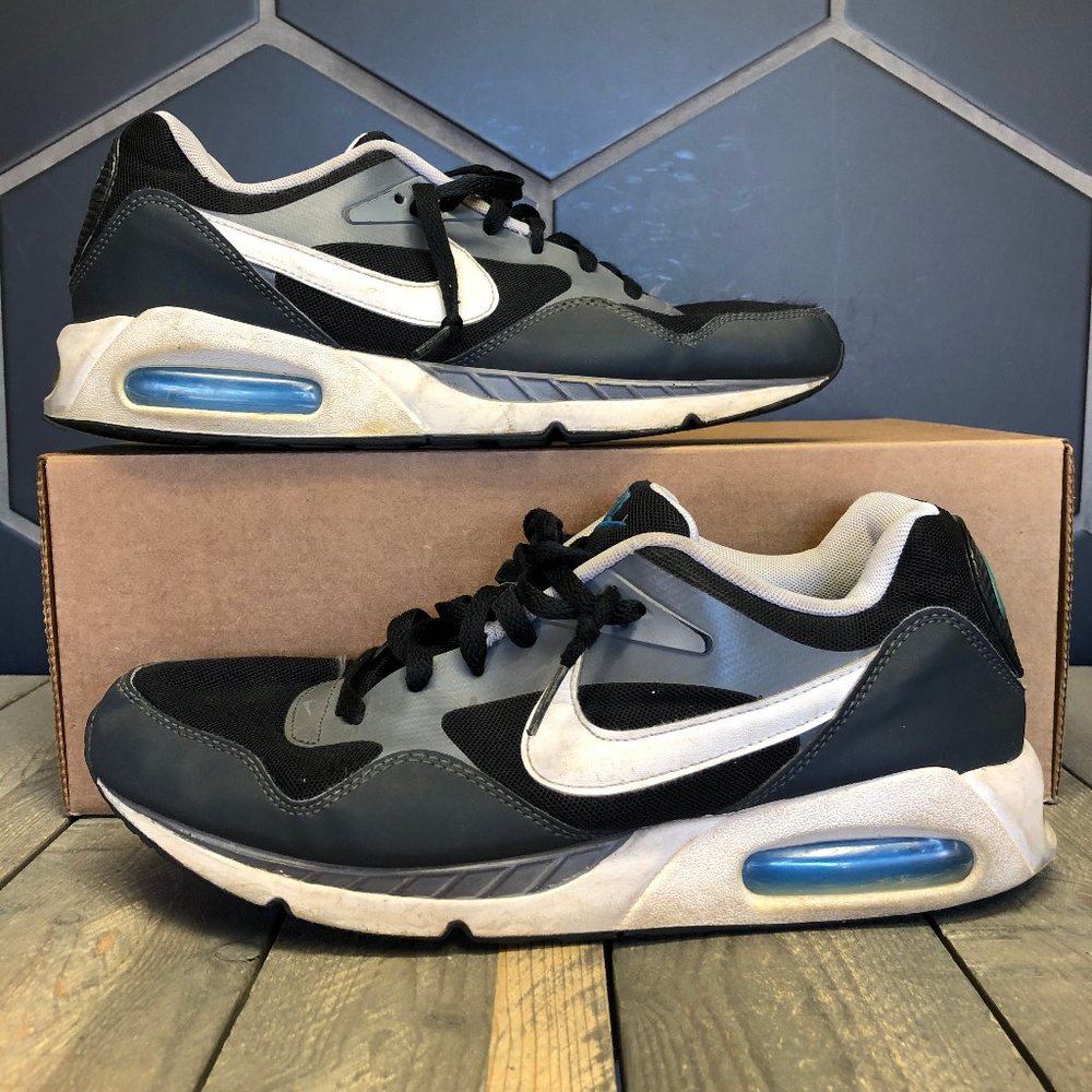~Used W/O Box! Men's Nike Air Max Correlate Black Grey Sneakers Size 9